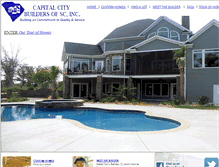Tablet Screenshot of capitalcitybuildersofsc.com